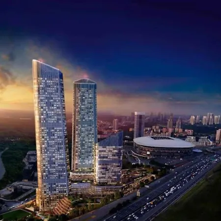 아파트 Skyland - 54th Floor Big Luxury Loft *
